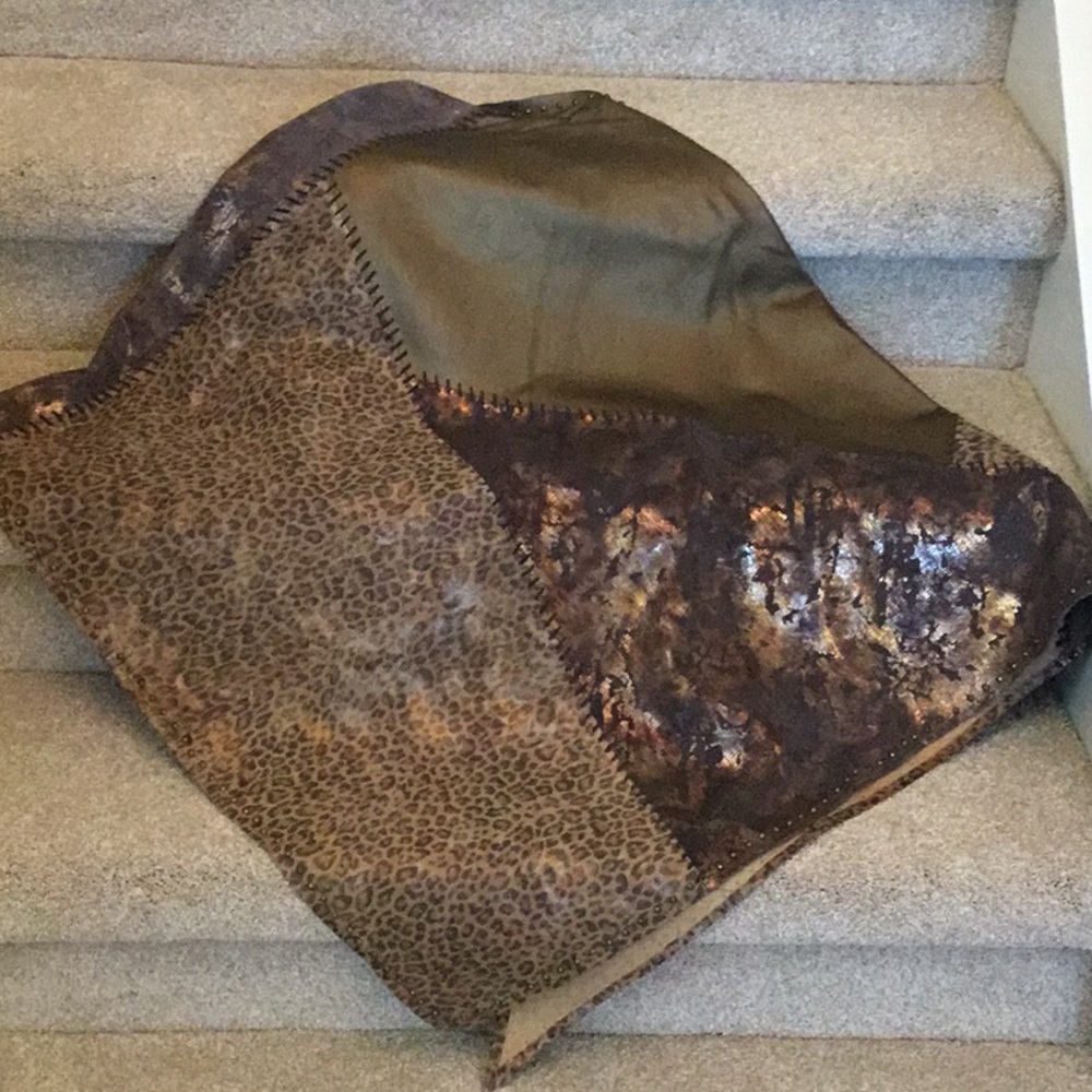 Chicos’s All Leather Cape